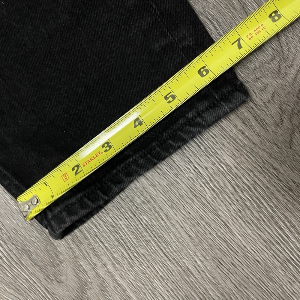rag & bone Men's Slim Straight Jeans in Black - Picture 12 of 12